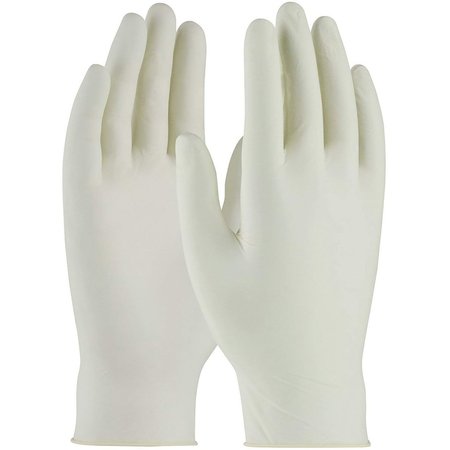 Industrial Grade Latex Gloves, Powder-Free, White, XL, 100PK -  PIP, 62-322PF/XL